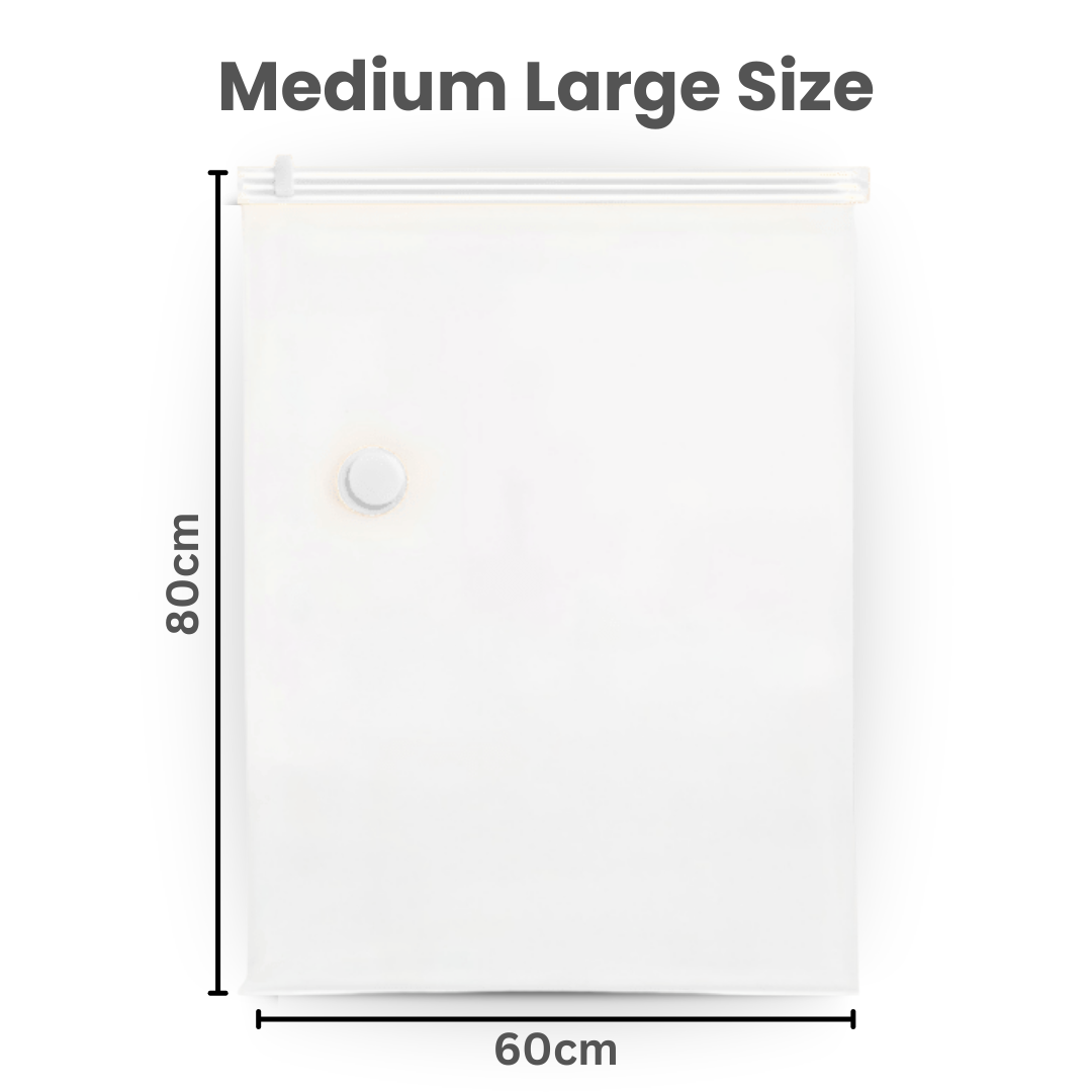 Medium-Large Flat Vacuum Storage Bag - 60'80cm