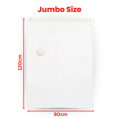 Jumbo flat vacuum storage bag 90x120cm
vacuum storage bag for clothes and blankets
Vacuum compression bag jumbo size