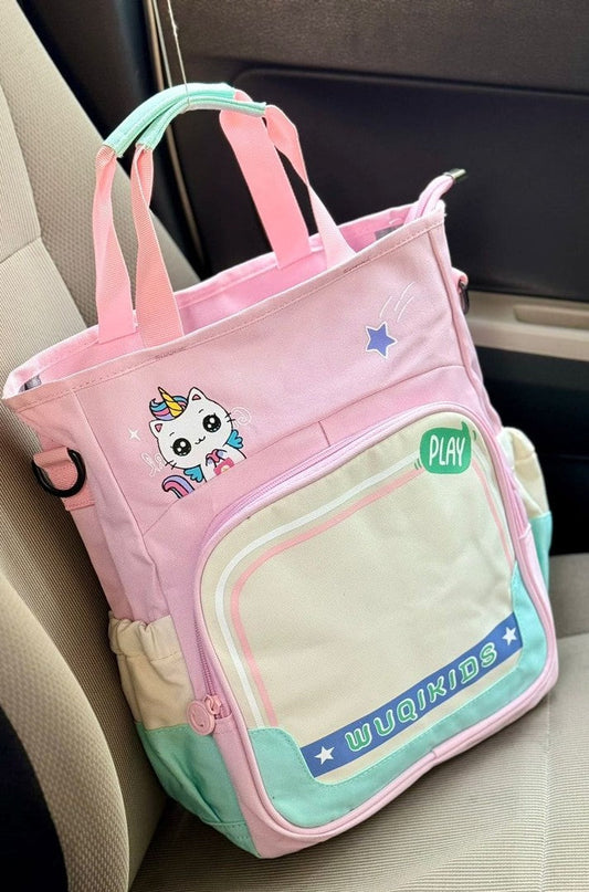 3 in 1 comfy mommy bag Pink handbag/shoulder bag/backpack