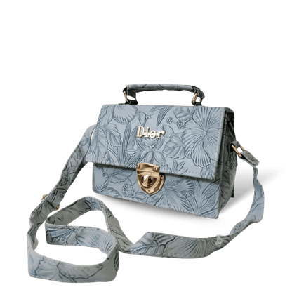 Flower Printed Clutch Purses