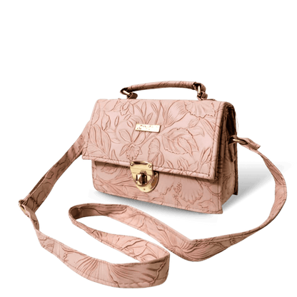 Flower Printed Clutch Purses