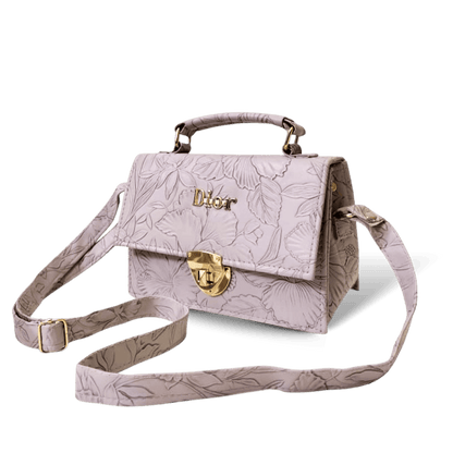 Flower Printed Clutch Purses