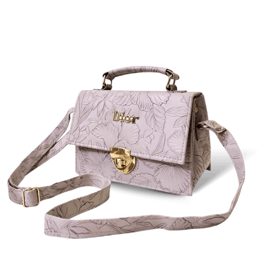Flower Printed Clutch Purses