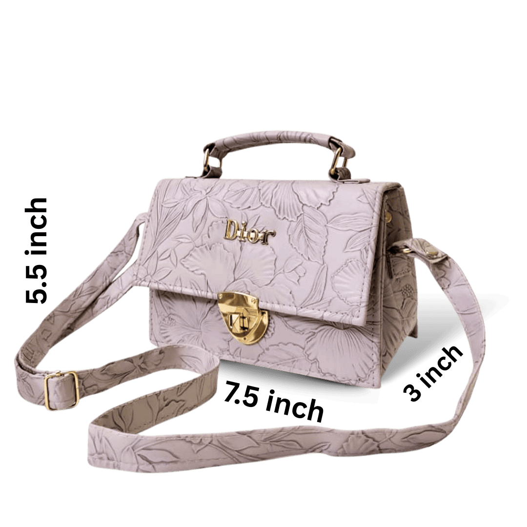 Flower Printed Clutch Purses