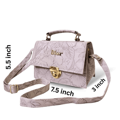 Flower Printed Clutch Purses