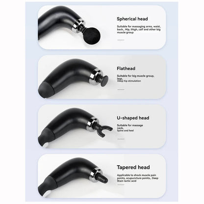 Fascial curved massage gun massage gun
