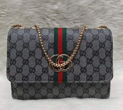 Stylish premium printed purse Gray purse
