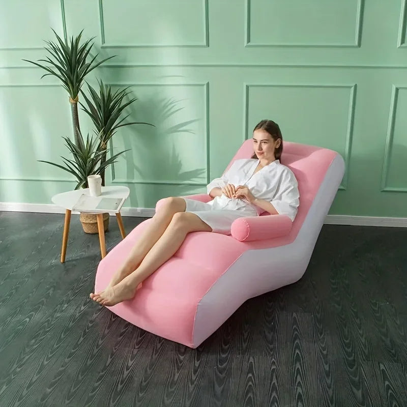 Inflatable versatile comfy sofa decor