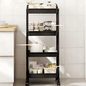 4 Tier Trolley Rack Organizer