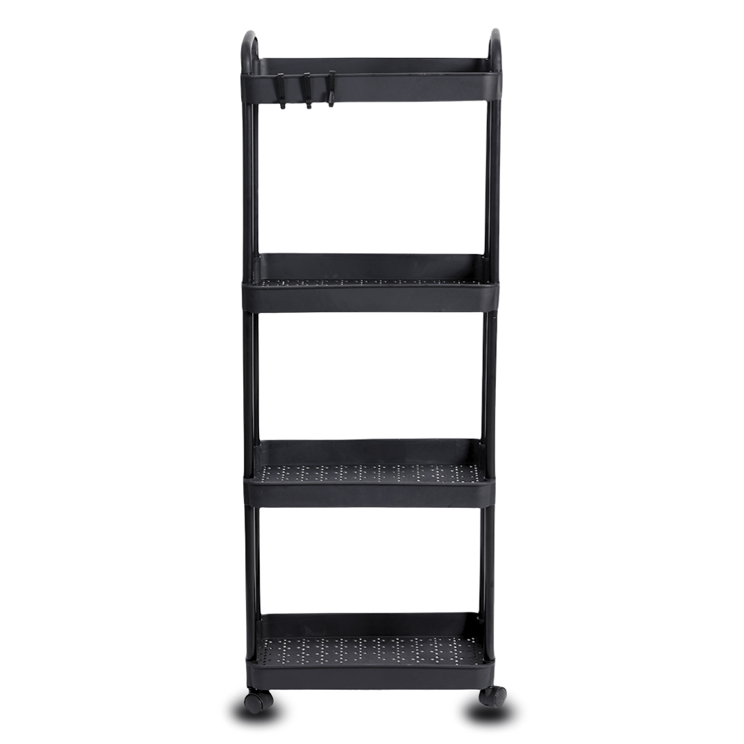 4 Tier Trolley Rack Organizer