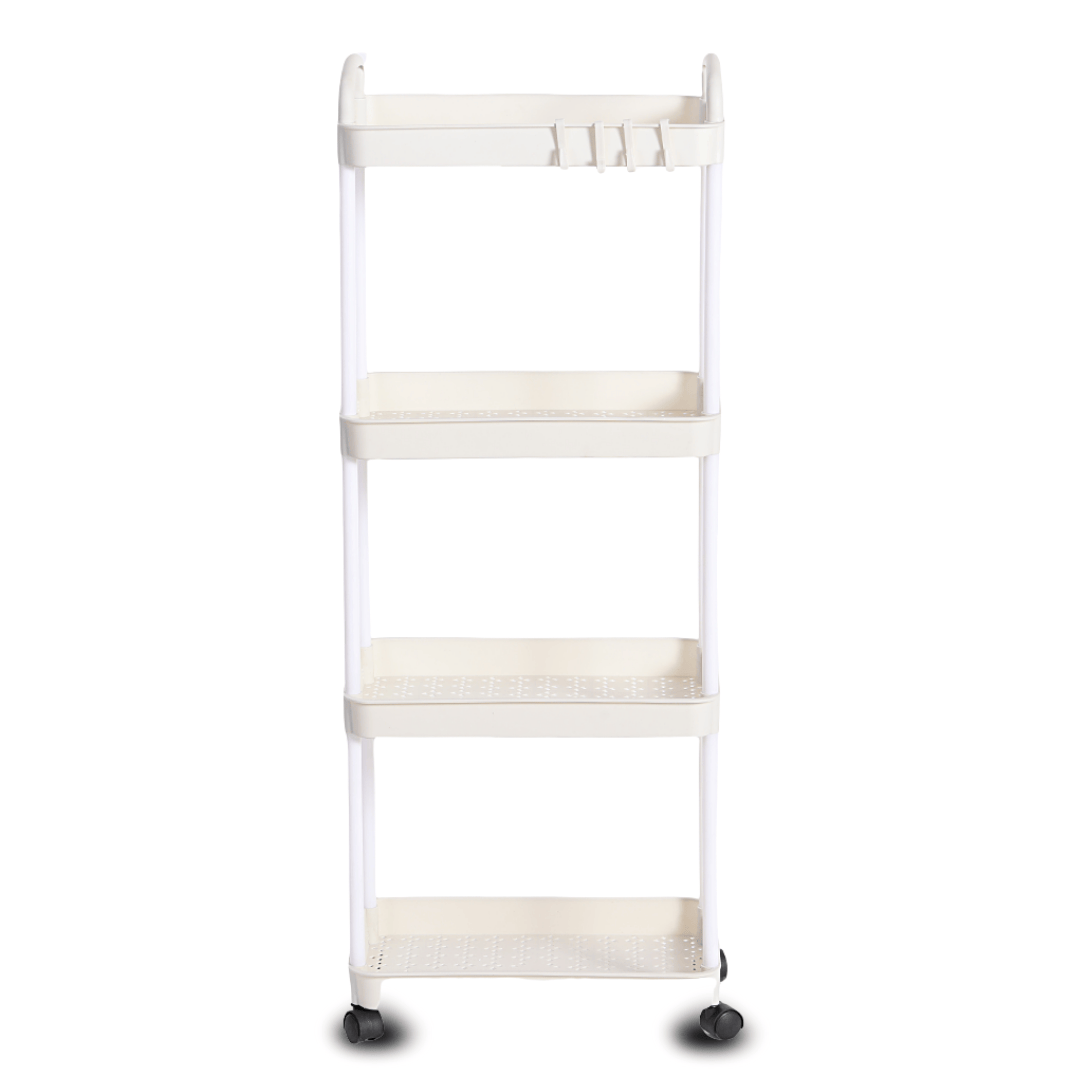 4 Tier Trolley Rack Organizer