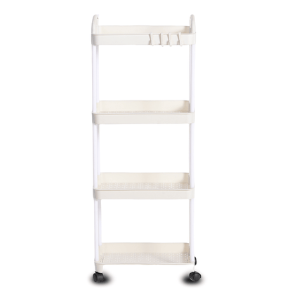 4 Tier Trolley Rack Organizer