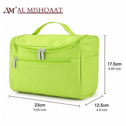 Hanging Makeup Bag Organizer & Cosmetic Toiletry Bag