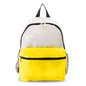 Grey Yellow Pocketable Foldable Backpack