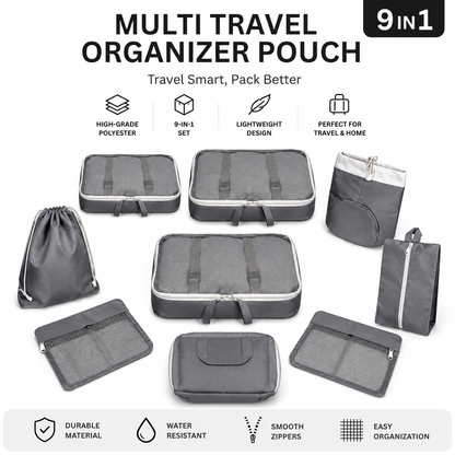 Travel cube organizer