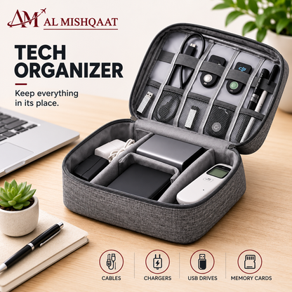 Travel Gadgets And Cables Organiser