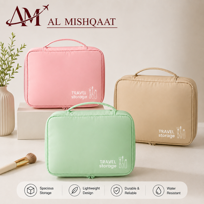 Makeup Bag Organizer for Women – Cosmetic Travel Pouch