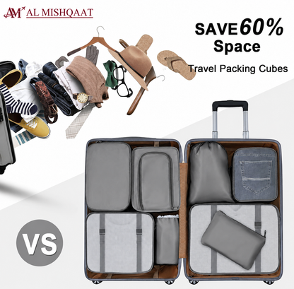 9-in-1 Multi Travel Organizer Cube Pouch Set