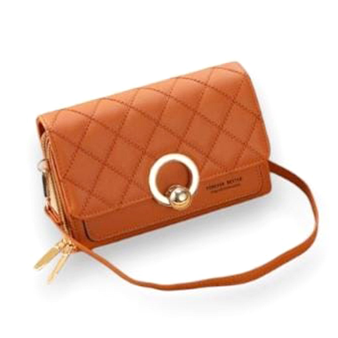 Forever young stylish clutch purse Orange purse