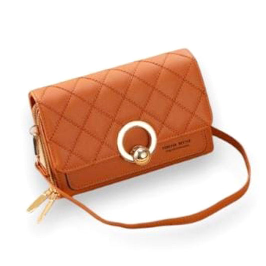 Forever young stylish clutch purse Orange purse