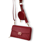 2pcs clutch / wallet purse mehroon clutch bags