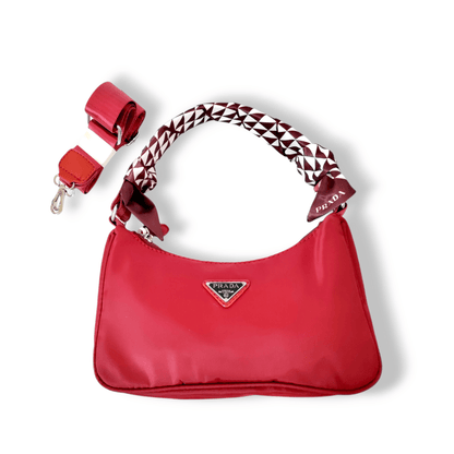 High quality branded hand bag Red