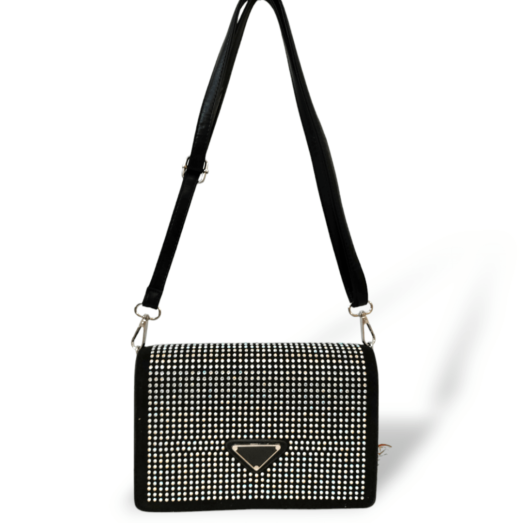 Black diamond purse hand purse