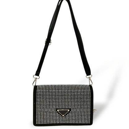 Black diamond purse hand purse