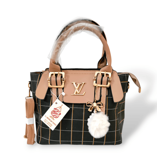Elite canvas hand / shoulder bag peach hand/shoulder bags