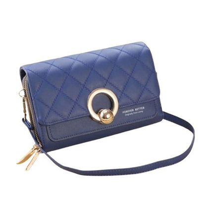 Forever young stylish clutch purse Blue purse