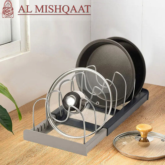 Expandable cookware organizer organizer