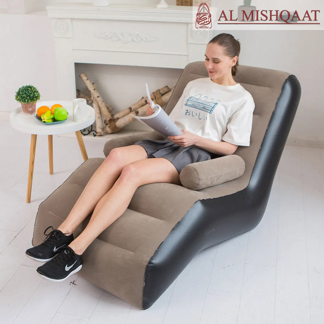 Inflatable versatile comfy sofa Pink decor