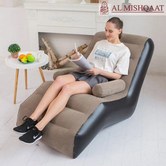 Inflatable versatile comfy sofa Pink decor