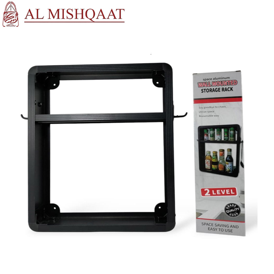 Wall mounted storage rack kitchen accessories