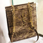 Velvet Lightening Box bags Brown shoulder bags