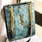 Velvet Lightening Box bags light blue shoulder bags