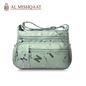 Green Alphabet Crossbody Bag