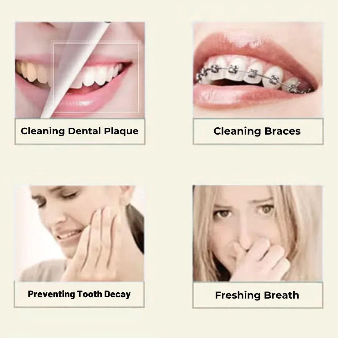 Oral irrigator water flosser for teeth and gums
Dental water flosser for braces
Portable water flosser device