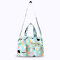 blue icecream printed crossbody bag nylon parachute