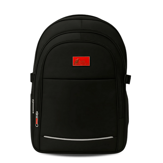 Black Vibrant Deluxe Backpack
