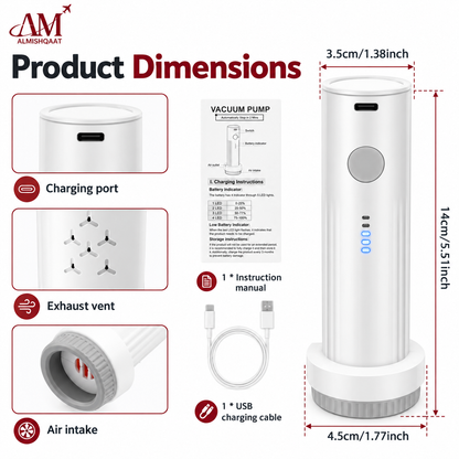 New Cordless Electric Vacuum Pump