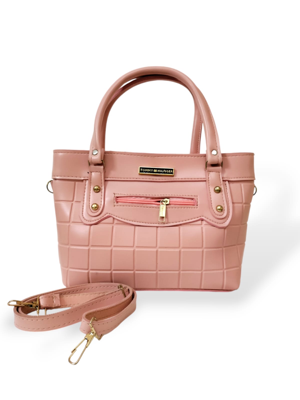 Plain beautiful ladies hand / shoulder bags light Pink hand/shoulder bags