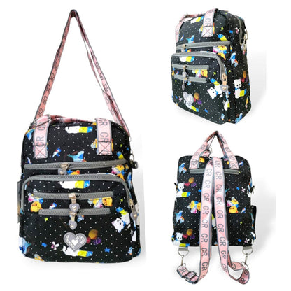 3 way convertible bag 5 handbag/shoulder bag/backpack
