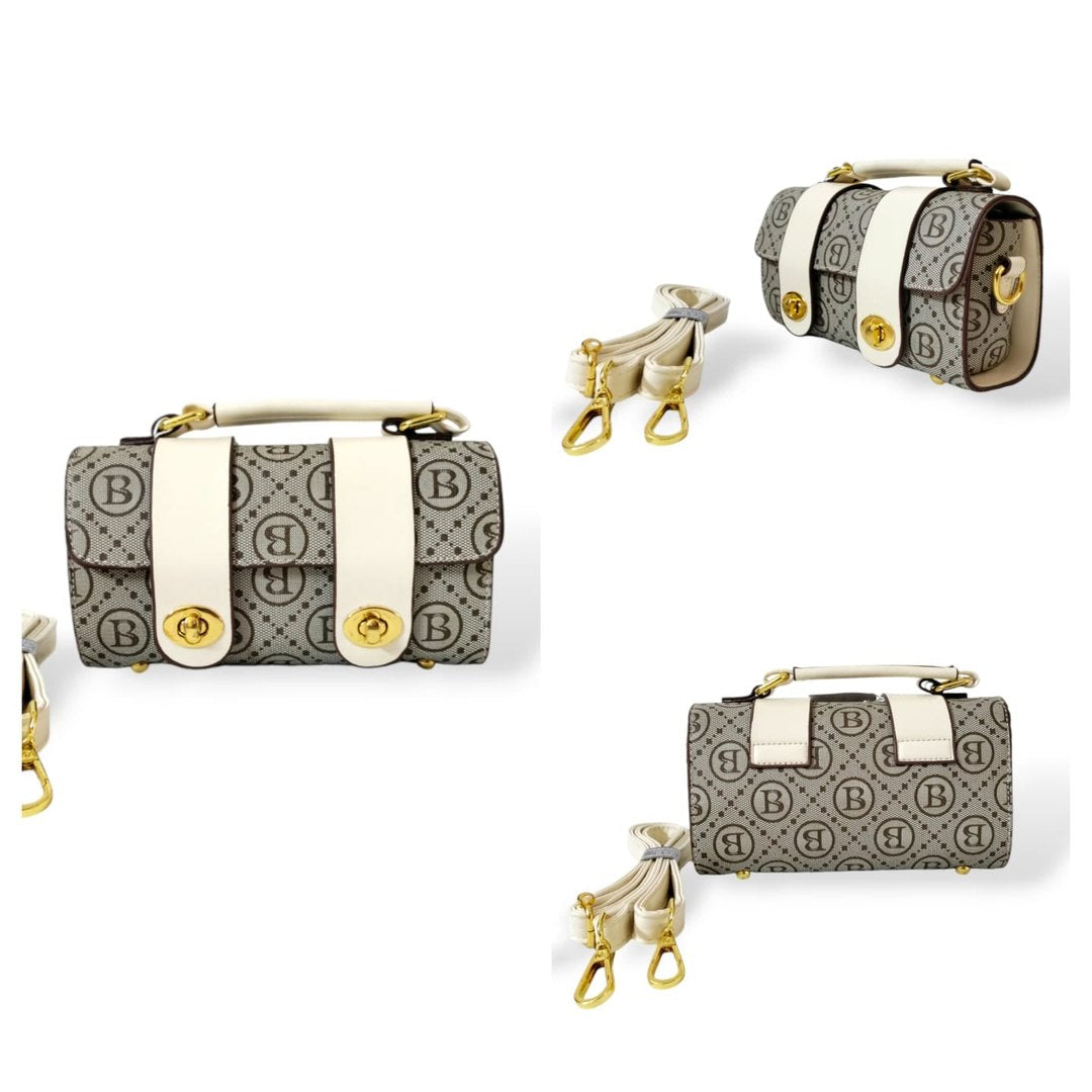Stylish branded satchel bag Grey satchel bag