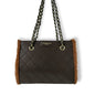 High-End Artificial leather spacious hand bag Brown hand/shoulder bags