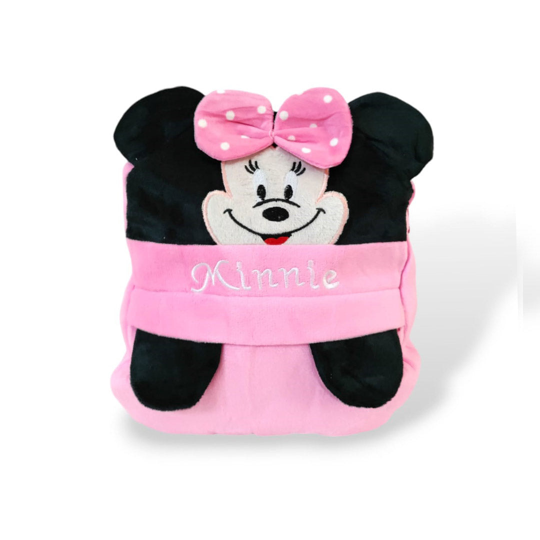 Medium size stuff colorful cartoon backpacks for kids pink backpacks