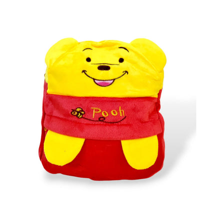 Medium size stuff colorful cartoon backpacks for kids dark yellow backpacks