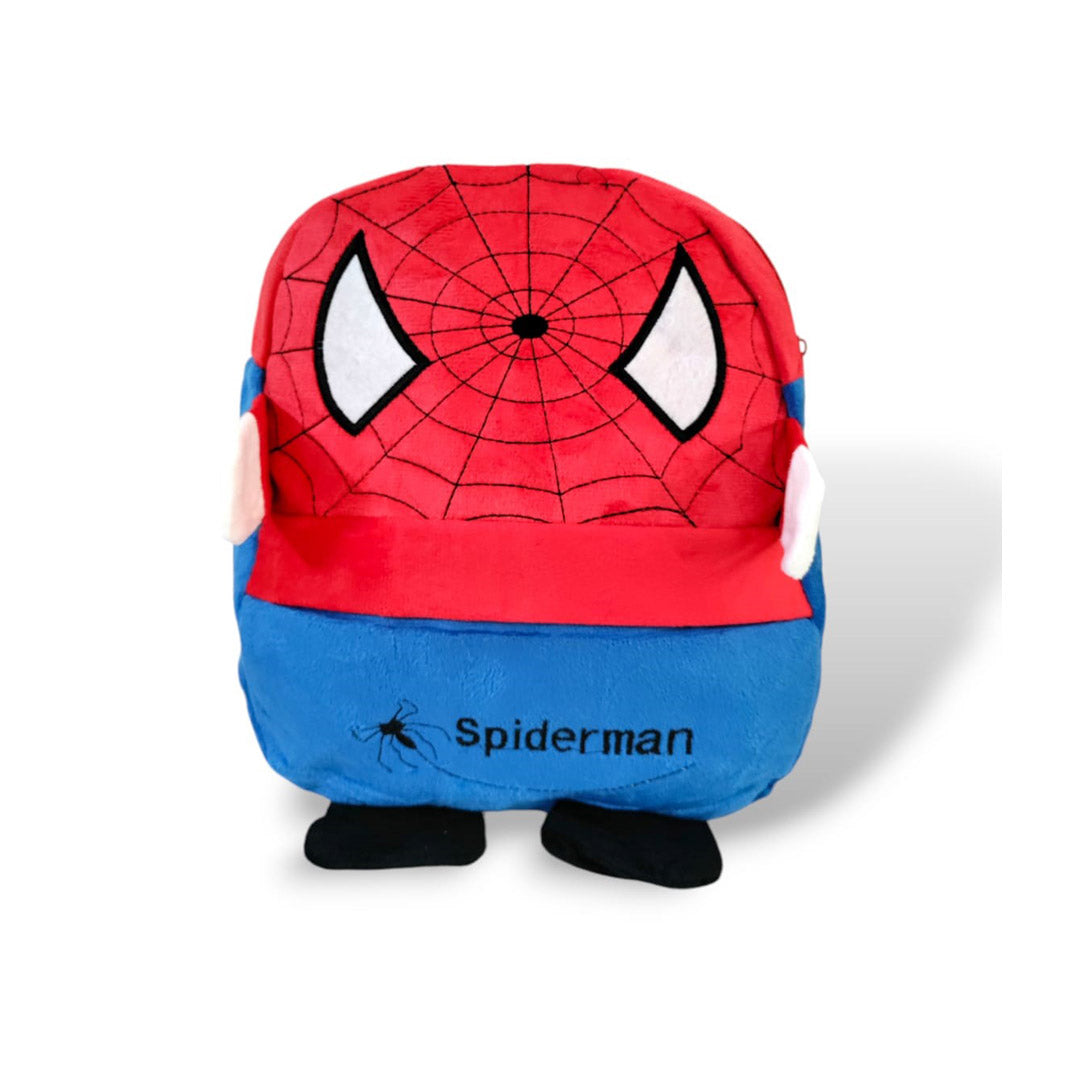 Medium size stuff colorful cartoon backpacks for kids red & blue backpacks