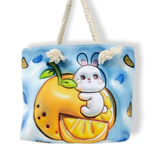 Kids tote bag Blue tote bags