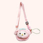 Cute lamb hand / shoulder purse Pink kids purse